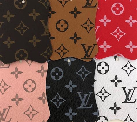 lv faux leather sheets|louis vuitton fabric faux leather.